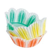 Fluted Assorted Baking Cups Muffin 24 ct