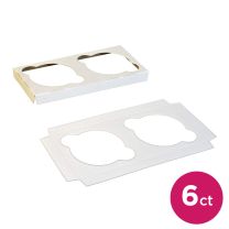 2 Count Jumbo Cupcake Insert, 6 ct