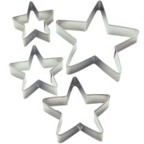 Star Nesting Cutter 4 pc Set