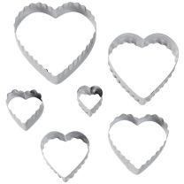 Heart Fondant Double Cut-Outs Set