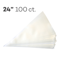 Piping Bags 24", Pack of 100