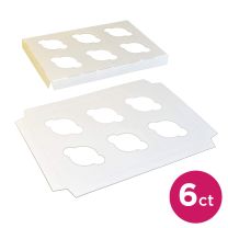 6 Count Jumbo Cupcake Insert, 6 ct