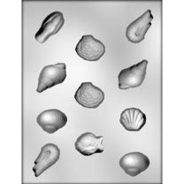 Sea Shell Assortment Choc Mold