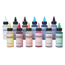 12-Color Airbrush Food Coloring Kit, 2 oz bottles