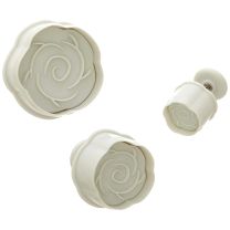 Rose Plunger Cutter Set, Set of 3