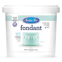 Satin Ice Fondant Baby Blue 2#