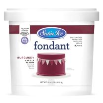 Satin Ice Fondant Burgundy 2#