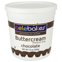 Celebakes Chocolate Buttercream Icing, 13 oz