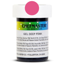 Gel Food Color Deep Pink 1 oz