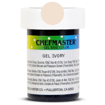 Gel Food Color Ivory 1 oz