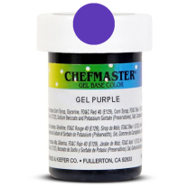 Gel Food Color Purple 1 oz