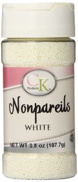 3.8 oz Non-Pareils White