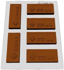Classic Video Games Controller Chocolate Mold