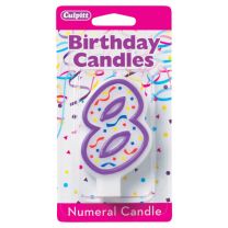 Birthday Candle Number 8