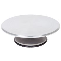 Revolving Cake Stand 12" Aluminium