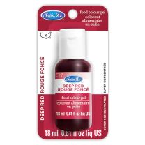 Satin Ice Deep Red Food Color Gel 0.61 oz.