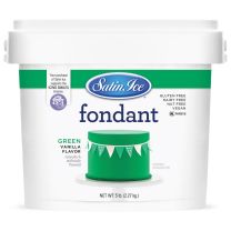 Satin Ice Fondant Green 5#