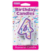 Birthday Candle Number 4