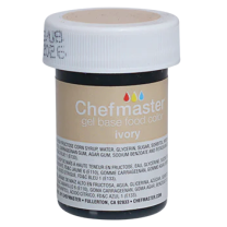 Gel Food Color Ivory 1 oz