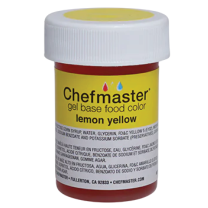 Gel Food Color Lemon Yellow 1 oz