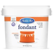 Satin Ice Fondant Orange 5#