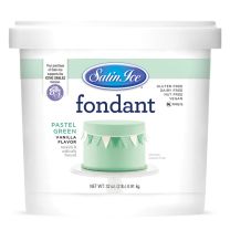 Satin Ice Fondant Pastel Green 2#