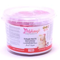 Sugar Paste Fondant - Red 2.2 LB
