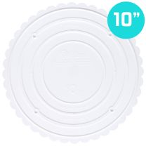 Scallop Edge Separator Plate 10" Round