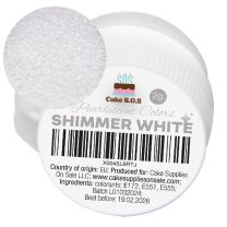 Shimmer White, 2 grams - Pearlescent  Colors