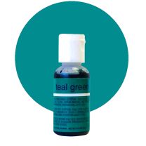 Liqua-Gel Food Color Teal Green .70 oz  