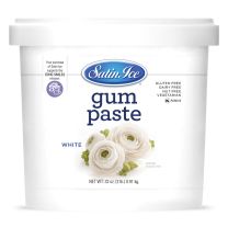 Satin Ice Gum Paste White 2 lb