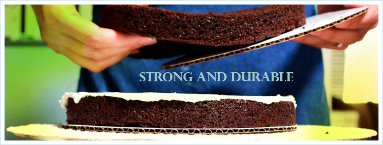 Corrugated Coated Cake Boards Corrugated Coated Cake Boards