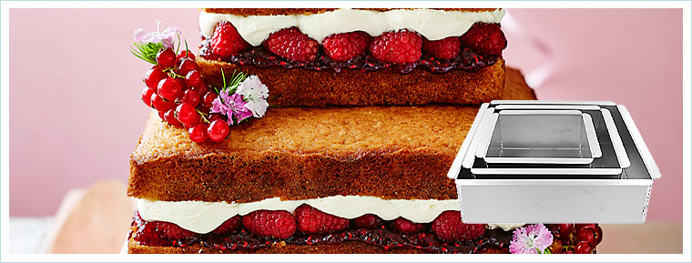 Parrish Magic Line 16 x 24 x 2 inch Rectangle Cake Pan