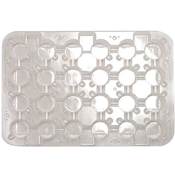 Clear Plastic Cupcake Container Case of 50 24 Cavities 