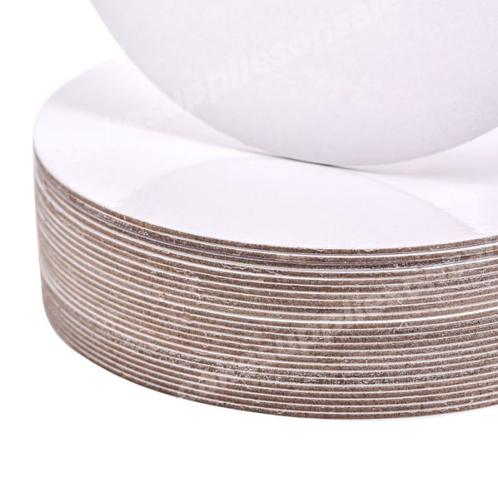 6 White Round Cakeboard 25 ct 2 mm Thick