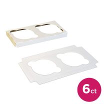 2 Count Jumbo Cupcake Insert, 6 ct