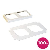 2 Count Jumbo Cupcake Insert, 100 ct