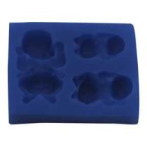 Silicone Mold - Sleeping Baby Set: 1 1/4" x 2 1/4" x 1/2"