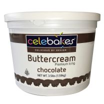Celebakes Buttercream Icing Chocolate 3-1/2#