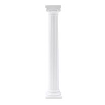 7" Grecian Pillars White