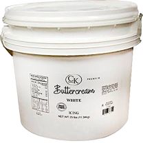 PHO Free Buttercream Icing White 25#