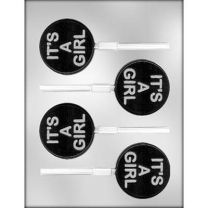 2-1/2" It´s A Girl Choc Mold