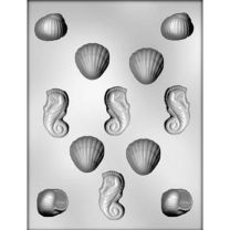 3D Shell Assortment Choc Mold
