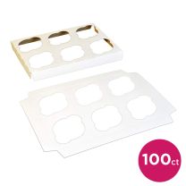 6 Count Mini Cupcake Inserts, 100 ct