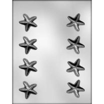 1-1/2" Starfish Choc Mold