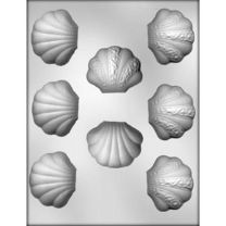 1-1/4" Clam Shell Choc Mold
