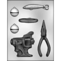 Fishing Tackle Asst Choc Mold