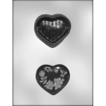 3-1/4" Heart Box Choc Mold