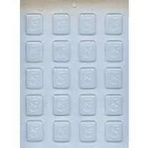 1-1/4" Initial E Mint Choc Mold