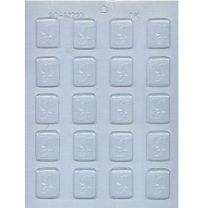 1-1/4" Initial J Mint Choc Mold